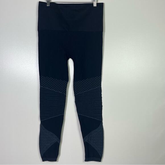 SPANX Look At Me Now 50200R Seamless Moto Leggings, Indigo Sky - Picture 5 of 6